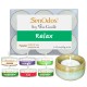 Soy Candles : Relax + Candle Holder Set